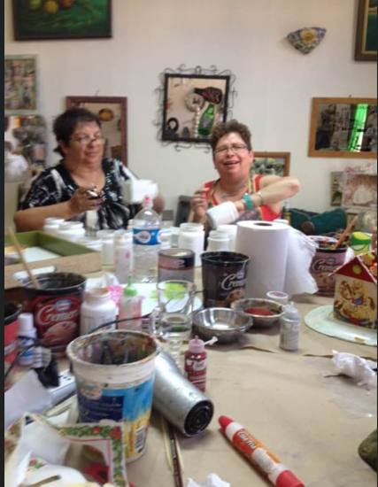 Risas en la mesa